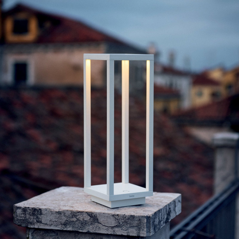 Home Pro Table Lamp, White