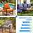 Outdoor Deep Seat Cushion Set Outdoor Patio Chair Cushions-870140951