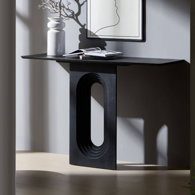 Console 47,24 po, Noir