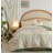 Nayoroom 3 Pieces Beige Green Floral Reversible Comforter Set Aesthetic Cottagecore Style Green Leaf Soft And Lightweight Bedding Set-111325307