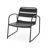 Backyard & Patio Delight: Chair In Matte Black Iron, 24.31 In. Depth, 13.26 Lb Iron - , For Comfort, 25.13"h X 24.31"d,