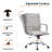 Sorrells Mid Back Leather Office Chair Adjustable Height Swivel Tilt Ergonomic Executive Conference Chair-783066258