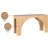 Metinaro 54'' Solid Wood Console Table-90817363