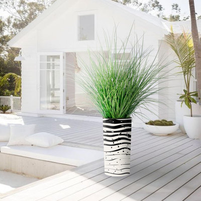 Arbre à oignon en soie - Plantes artificielles dans la décoration de sol extérieure moderne