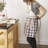 Plaid Cotton Bib Apron