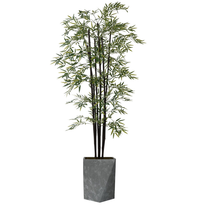 Bambou artificiel en pot 85 po Panama