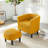 Upholstered Chair With Ottoman-770645366