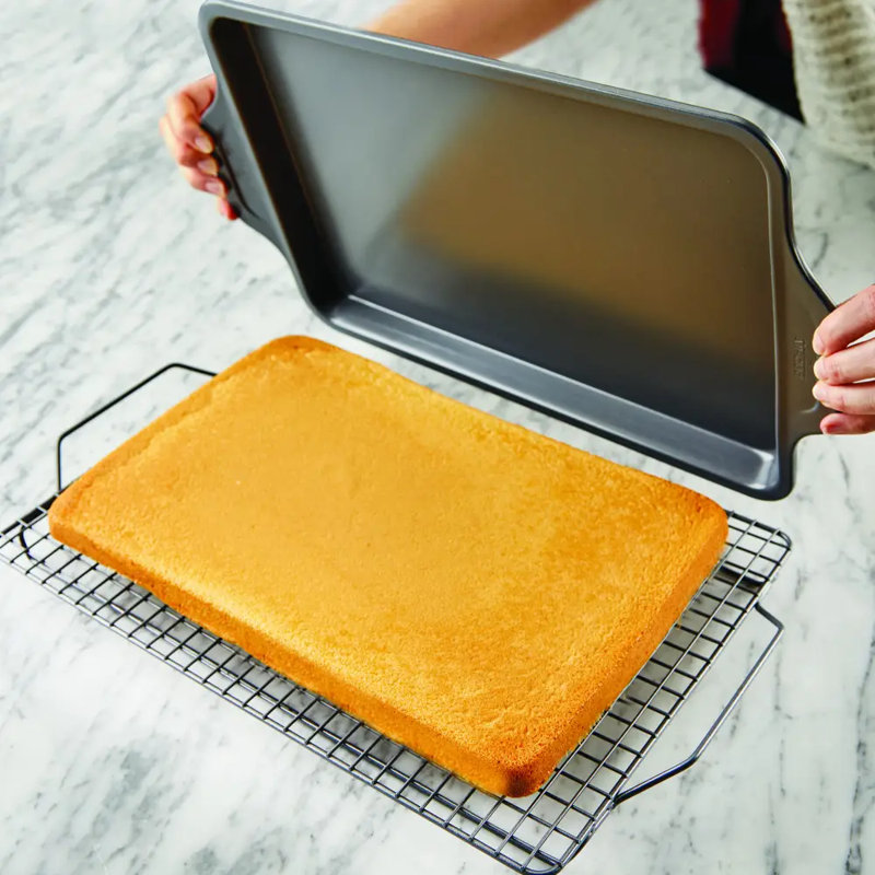 10-Piece Silver Nonstick Steel Bakeware Set