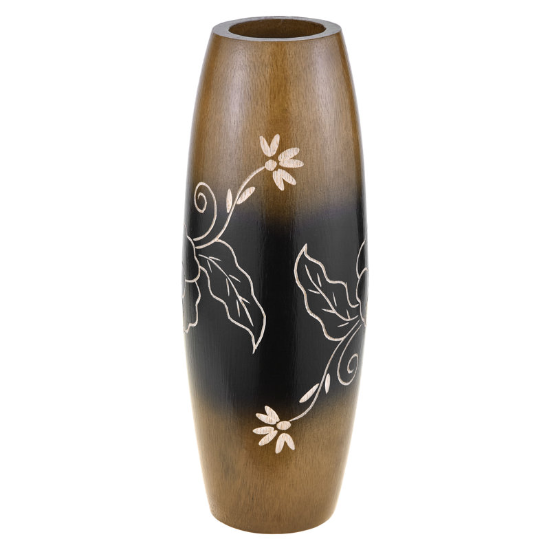 Handmade Wood Table Vase
