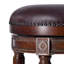 Tabouret de comptoir pivotant de 26 à 30 po de hauteur avec structure en bois massif-1705318297-1705318303-1705318302
