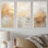 Elegant Sky Whispers V - ensemble d'art sur toile Sky