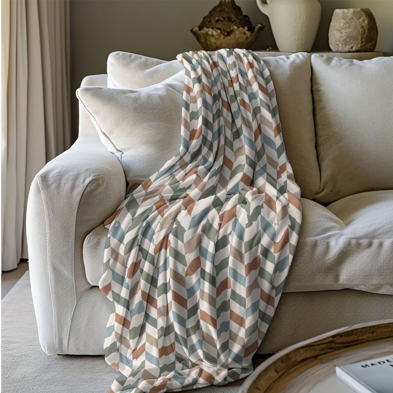 Couverture sépia - 1 pièce Sherpa Premium, Grand lit