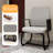 Ergonomic Office Chair With Lumbar Support And Breathable Mesh Back - Perfect For Home And Work (thick Legs - Black And Gray)
