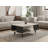 Modern 2-Tier Coffee Table, White & Black, 35.4 x 15.6 x 23.4 inches | 100% Melamine Coated Particle Board, Thickness: 0.7 inches | Stylish Multipurpose Design with Additional Storage for Living Room & Lounge-238953101