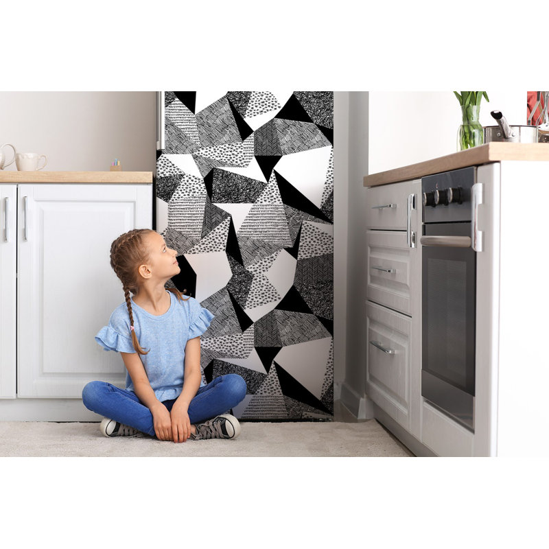 Abstract Door Decal