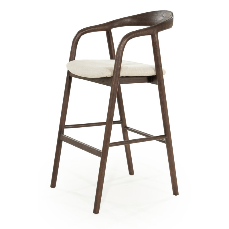 Rayven Barstool High, Walnut, Bar Stool (30" Seat Height)