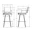 Tabouret de bar et de comptoir pivotant Alfeo-806486947-806486948-806486951