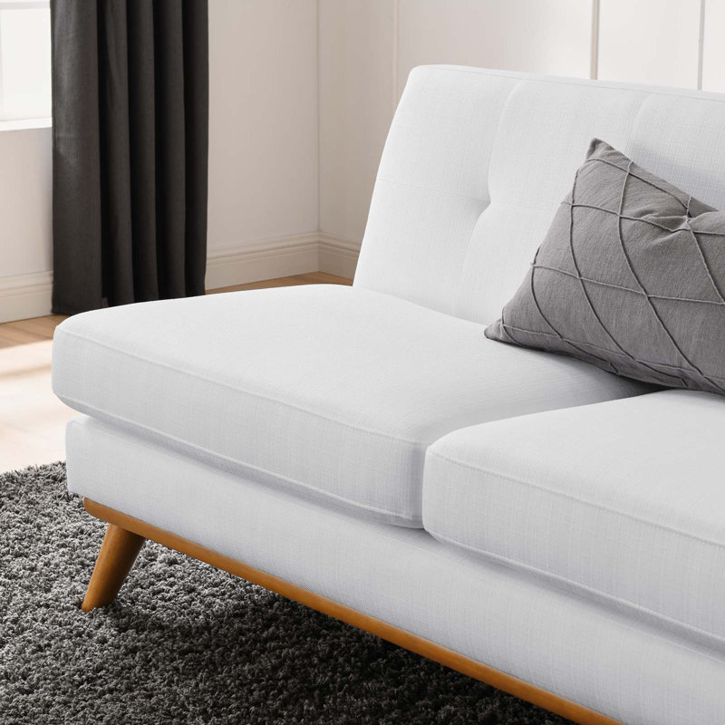 Modway Engage Loveseat, White