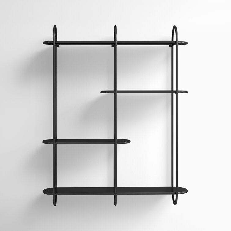 Nivo shelf hooks black - 3 pcs. – Gejst Design