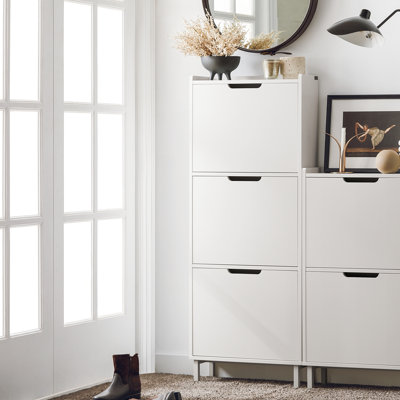 Oshiro Flip Down Shoe Storage