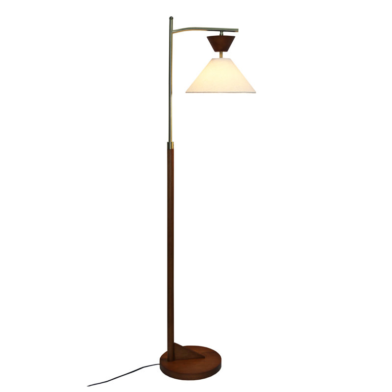 Lampe sur pied Zensa Brown