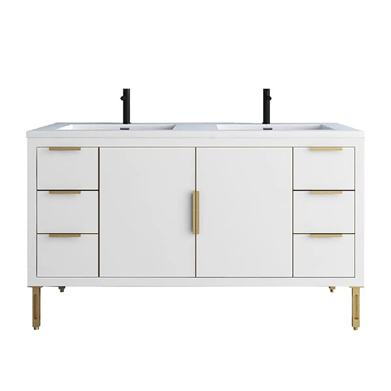 83.5'' Double Bathroom Vanity with Top