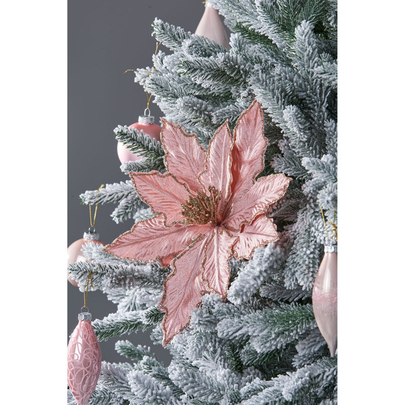 Fabric Poinsettia Arrangement