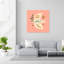 Happychristmasno04 Minimalist Modern Whimsical Bird Winter Landscape Wall Art Print 1 Piece Wrapped Canvas Wall Art-974416083