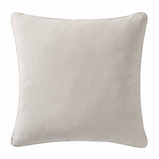 Brooklyn Loom Matte Cotton Velvet European Sham