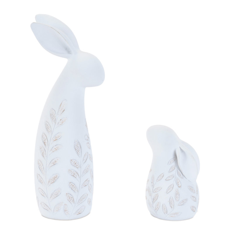  Etched Bunny Figurine (Set of 12)