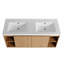 Ensemble de meuble-lavabo double mural 47,6 po Kachet