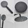 Kairo Triple Function Outdoor Shower with Single Lever Handle Stainless Steel