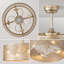 Lustre ventilateur de plafond moderne avec télécommande-858863164