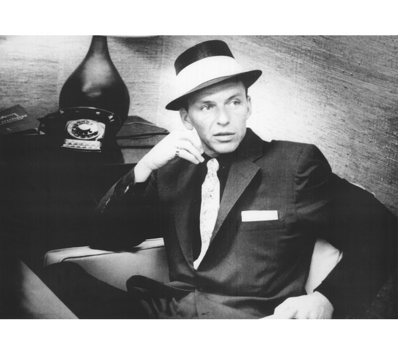Frank Sinatra, 34" H x 48" W
