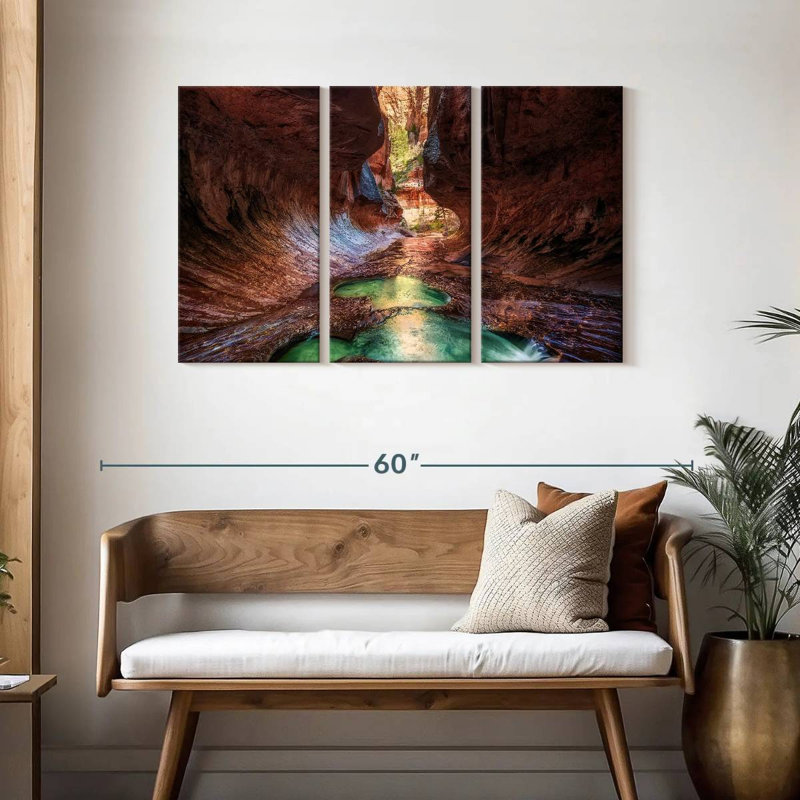 Alvord Canyon of the Gods, H 28 po x l 45 po