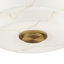 Plafonnier semi-encastré trois lumières de luxe moderne-116454774