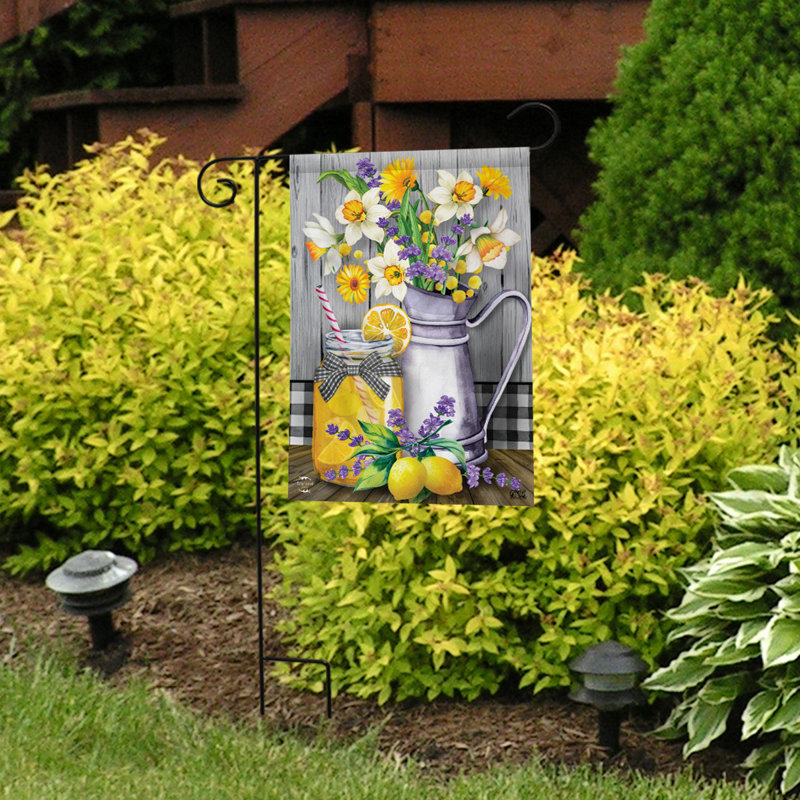 Lemonade Summer Garden Flag