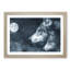 Wolves in the Moonlight - Picture Frame Painting Print-55612712-55612715