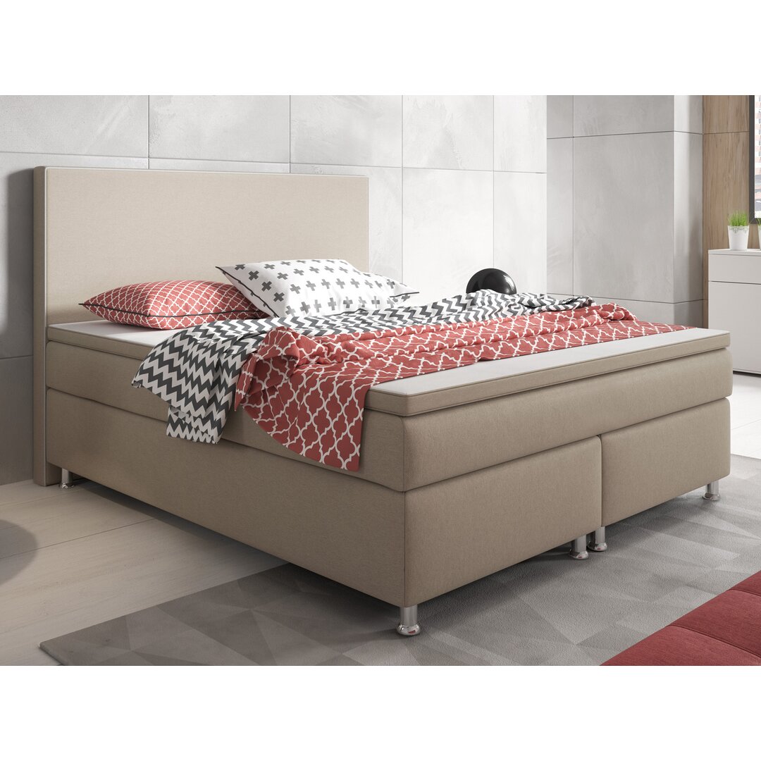 Boxspringbett Louella mit Topper