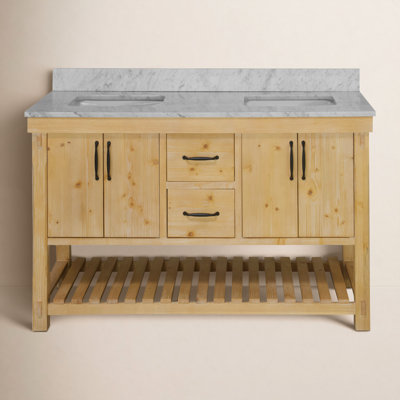 Lillian 60'' Double Bathroom Vanity