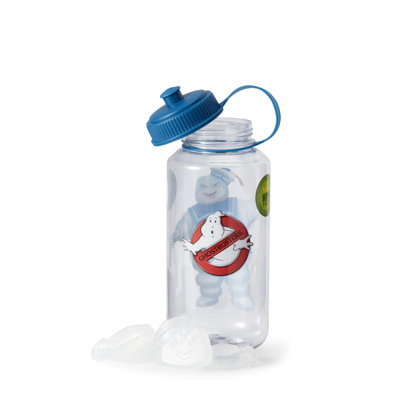Bouteille d'eau en plastique Ghostbuster Stay Puft 32Oz avec moules à glaçons