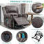 Fauteuil inclinable Rushun-88570780