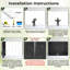 Papier peint adhésif auto-adhésif moderne pour la chambre l 144 po x H 100 po Peel and Stick-397682690