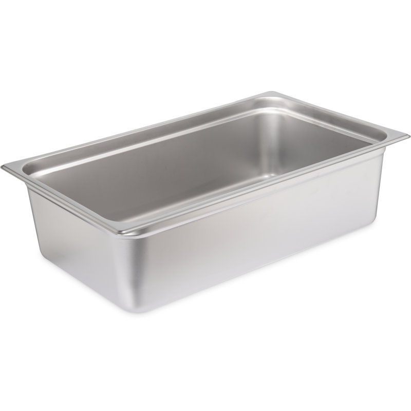 Carlisle Food Service Products DuraPan™ 4.75 gal. Rectangle Stainless Steel Food Storage Container