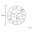 Cloverdale Metal Wall Clock