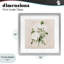 «White On Tan Blossom», reproduction sous verre encadrée, par Lucille Price-706759816-706759829