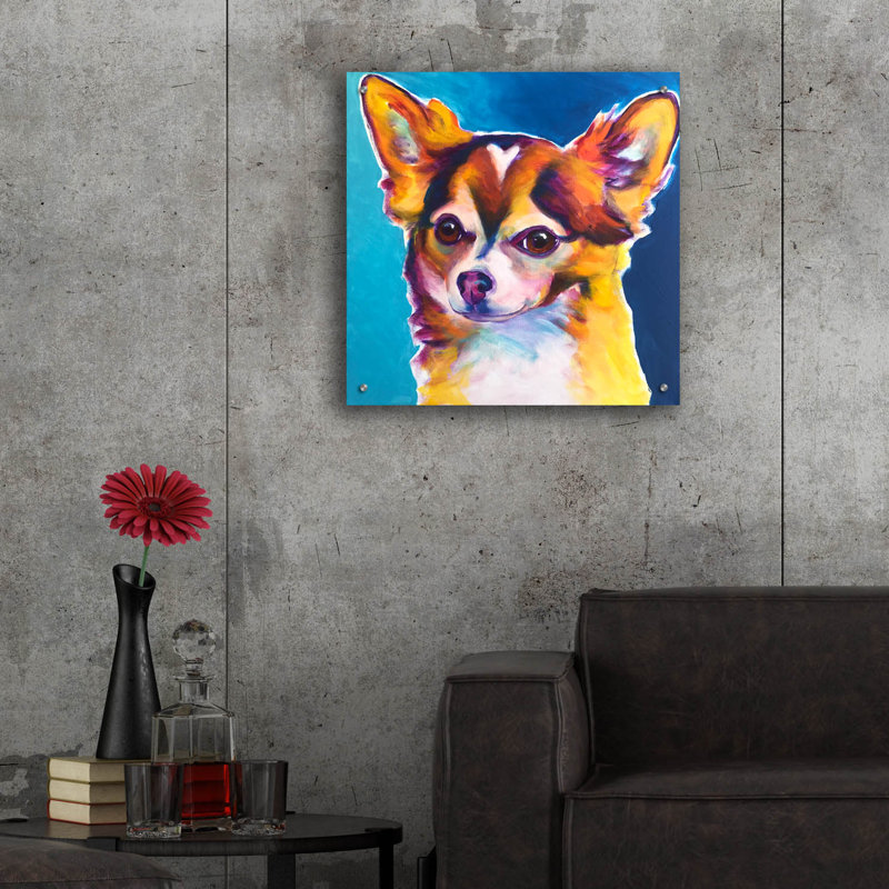«Chihuahua - Honey» par Dawg Painter, H 24 po x l 24 po x P 0,2 po
