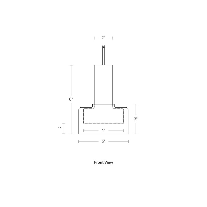 Trace 1 - Light Pendant, White