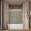Levity 59.63" x 62" Bypass Bath Door with CleanCoat® Technology-152362690-227747594