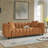 90.55'' Upholstered Sofa For Living Room-940502631